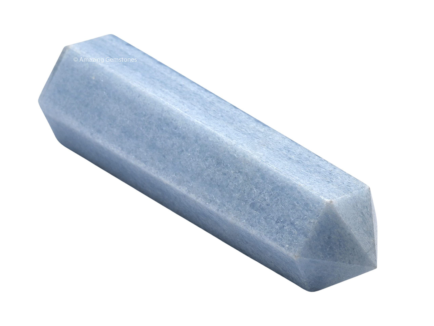 Amazing Gemstone Large Blue Calcite Celestite Crystal Towers ~ Natural Healing Crystal Point Obelisk for Reiki Healing and Crystal Grid (5.5 to 6 INCH)