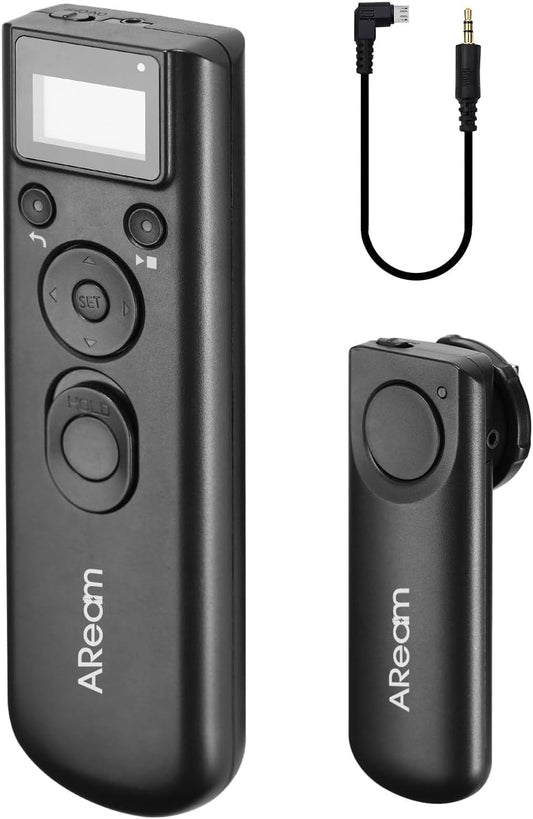Aream A99II, A77II, A58, A68, A7, A7II, A7R, A7RII, A7S, A7SII, A3000, A5100, A5000 A6000 Wireless Digital Timer Remote