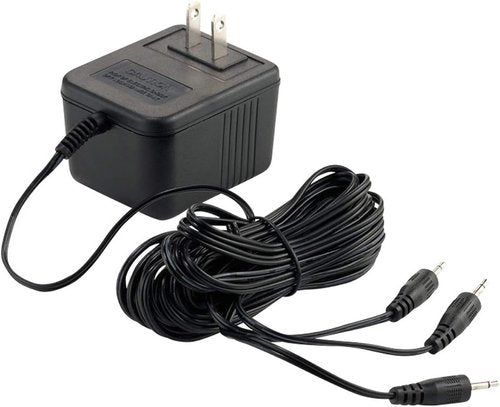 Department 56 AC/DC Power Adapter for Village Collections - 3.15 Inch, Black