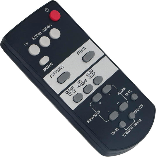ALLIMITY FSR68 ZJ78800 YAS-93 YAS-103 YAS93 YAS103 Replacement Remote Control Compatible with Yamaha Sound Bar Front
