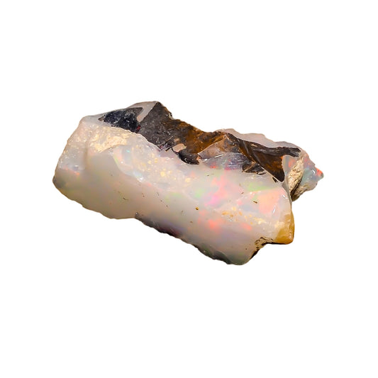 13.5+ Carat, YASHEE Natural Raw Ethiopian Opal Gemstone, Real Rough Crystals, Chakra Healing, Wholesale Lot, Wire Wrapping, Rock Stone, Birthstone, Crafts & DIY, AA+ Quality For Jewelry Making