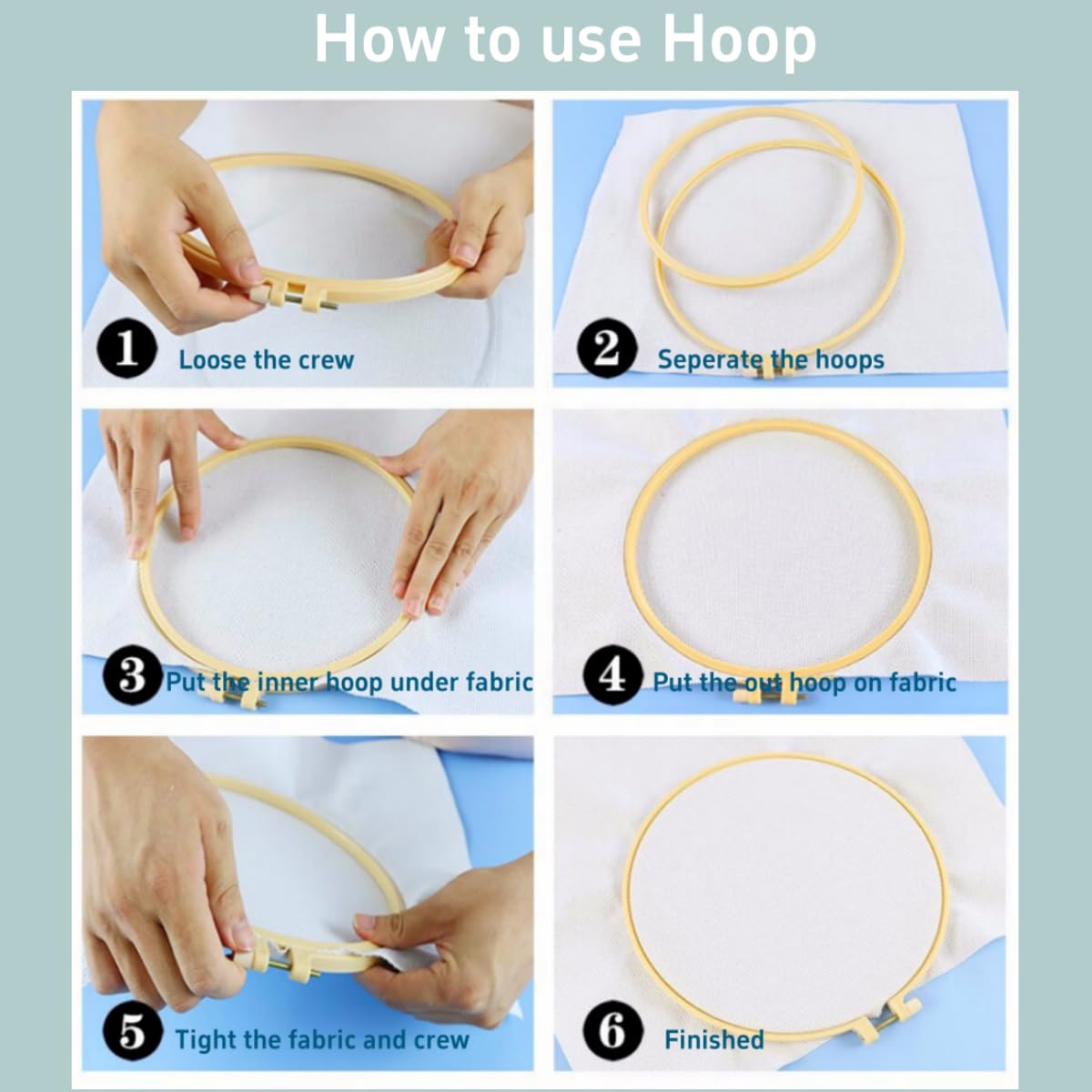 Punch Needle Kits Dachshund Dog Wear Hat Embroidery Starter Set with Hoop Easy for Beginners DIY Stress Relief Handmade Craft Hobby and Home Decor 20x20cm-1