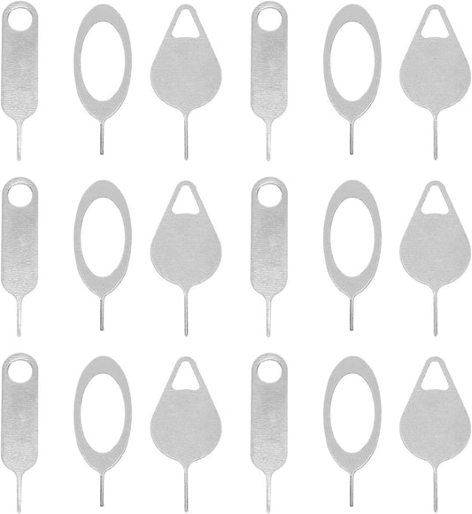 100 NUOBESTY Pcs Steel Sim Removal Tools and Ejector Pins for Smartphones and Tablets, Practical Sim Card Opening