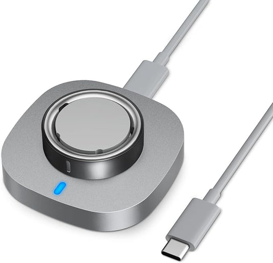 Compatible with Oura Ring Gen 4 Charger Size 12, Fast Charging Dock with USB-C Cable
