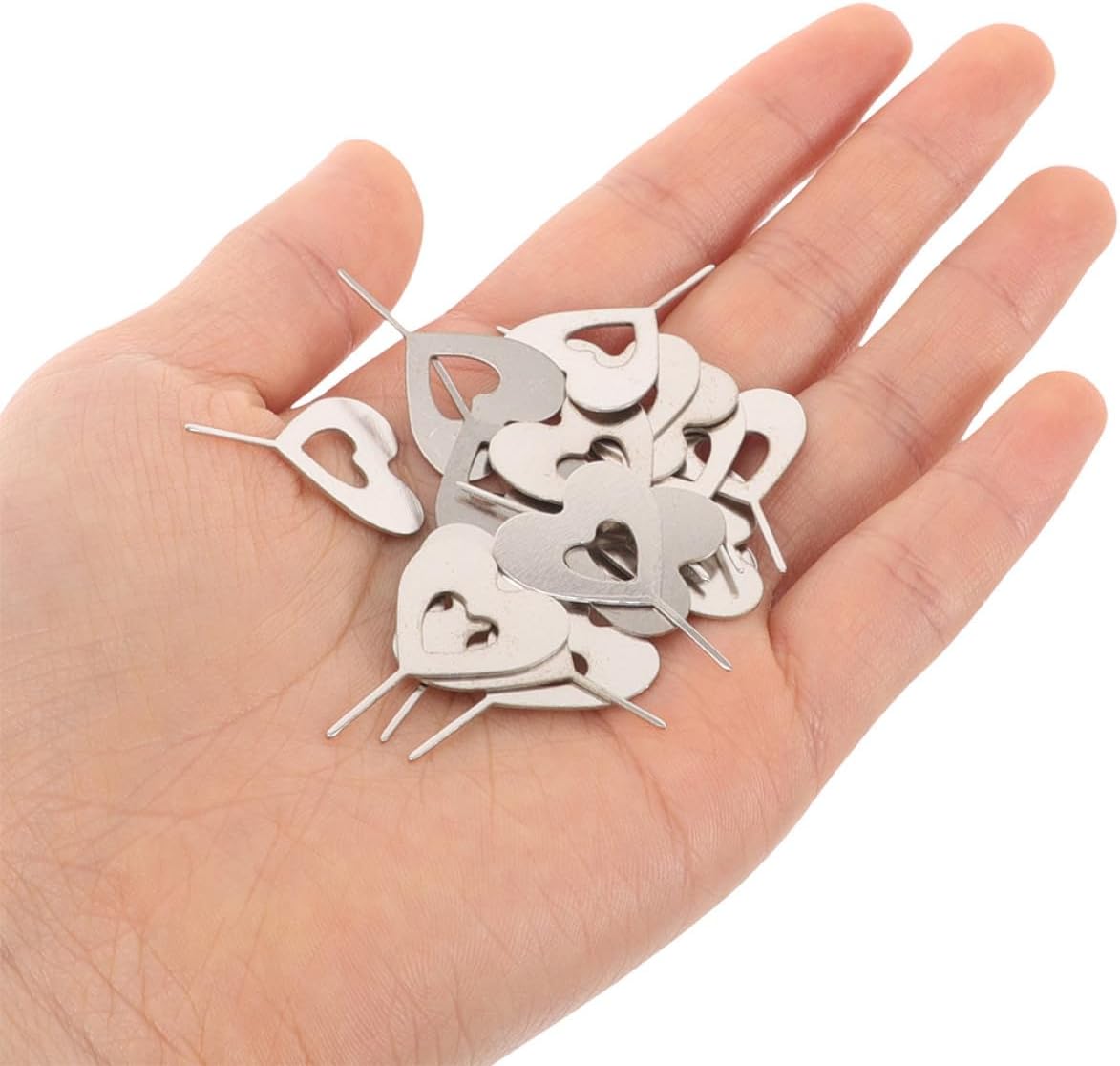 200pcs MAGICLULU Universal Sim Card Removal Tools and Ejector Pins Stainless Steel Mobile Phone Sim Pin Ejector