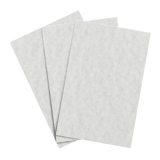 Gunmetal Parchment Paper – Great for Certificates, Menus and Wedding Invitations | 24lb Bond / 60lb Text / 90GSM | 11" x 17" (Ledger Size) Paper for Writing, Copy, Printing | 100 Sheets per Pack