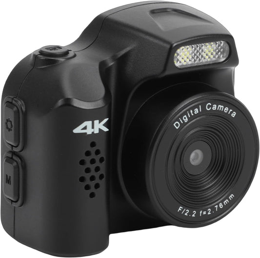 XUMIUZIY 4K 64MP 1.54 Inch 28 Keychain Camera, Retro Thumb Camera with Screen, Compact Small Digital with Filters Built