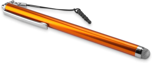 BoxWave Universal EverTouch Capacitive Stylus with Replaceable Tip - Bold Orange, Stylus Pen for Smartphones