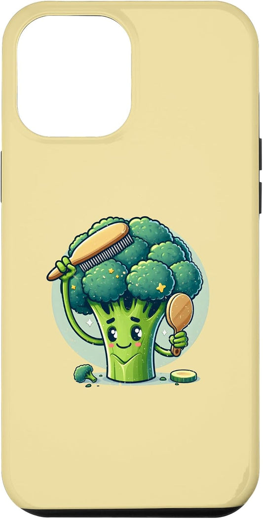Broccoli Hair Funny Vegan Collection 15 iPhone Plus Broccoli Combing Its Broccoli Hair Case