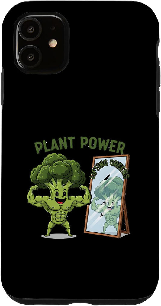 Broccoli, Team Broccoli 11 Broccoli Healthy Vegan Team Vegetables Health Case for iPhone