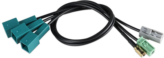 Anina 2012-2021 Car Factory Satellite Radio XM Antenna GPS Antenna Adapters Connector Cable for Toyota to Aftermarket