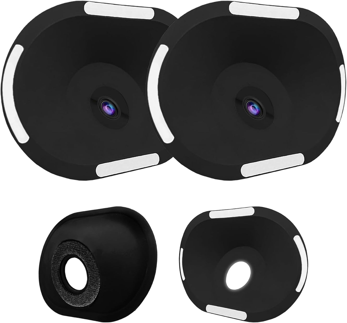 VANEST W150/W550s, (2 Pack) Angled Window Mount Compatible with Girafit Window Camera Self-Adhesive Mount, Windows/Door