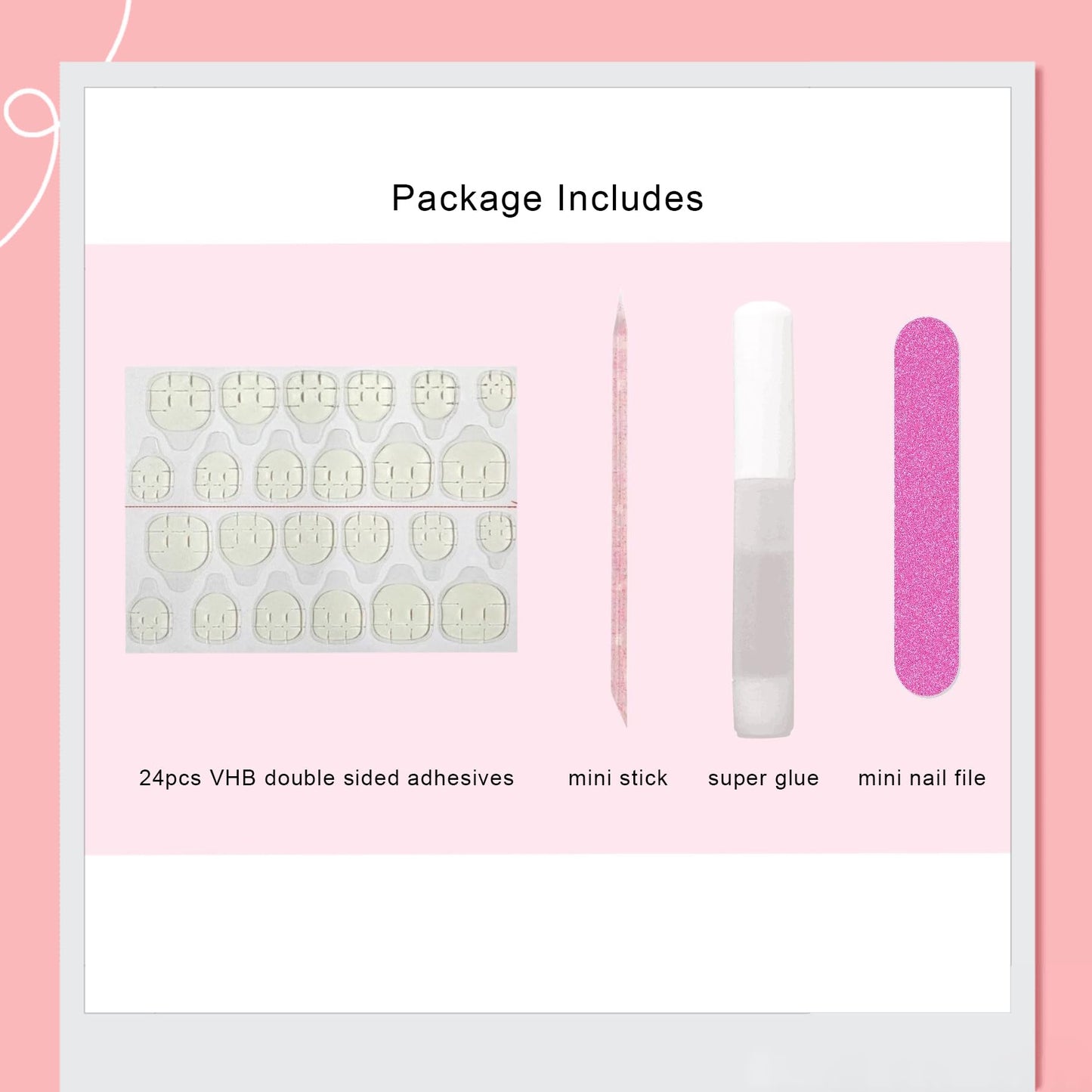 YHGIJ 24pcs Medium Almond Press-on Nails: Multicolor Floral & Plaid Designs, Glossy Plastic Finish
