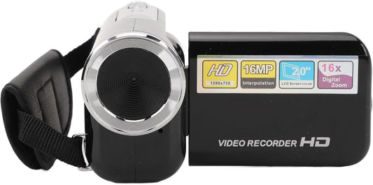 Aoaoy 16MP 1080P 16X 2.0inch 1/4 Inch Camcorder Digital Zoom Rotatable Screen Anti Shake USB Port Threaded Hole Video