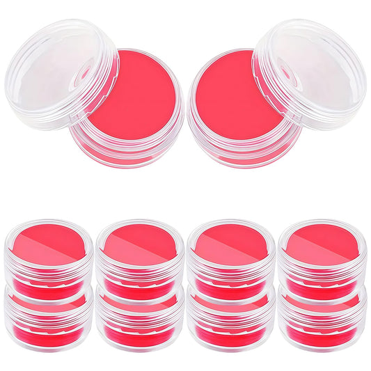 10 Piece Diamond Art Glue and Wax for Painting Kit, Diamond Painting Embroidery Accessories Storage Box, Holder Case with Red Glue Clay for DIY Arts, Crafts and Creative Projects