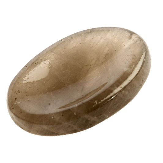 Anaya Agate Smoky Quartz Worry Stones Certified Crystal Thumb Worry Stone for Anguish, Relaxing and Soothing Balance Stones for Meditation, Stress Relief Crystals and Healing Stones for Men, Women