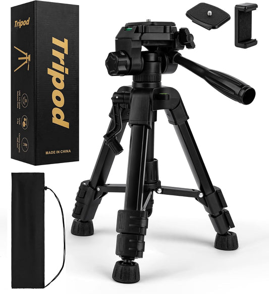Artisorama 25'' Mini Tripod for Camera, Small Tabletop Travel Camera Stand, Compact Portable Desk Lightweight Tripods
