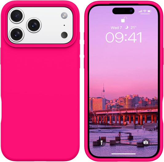 BENTOBEN 17 17 17 6.9" 2025, for iPhone Pro Max Case, Liquid Silicone Anti-Slip Microfiber Lining ProMax Phone Case