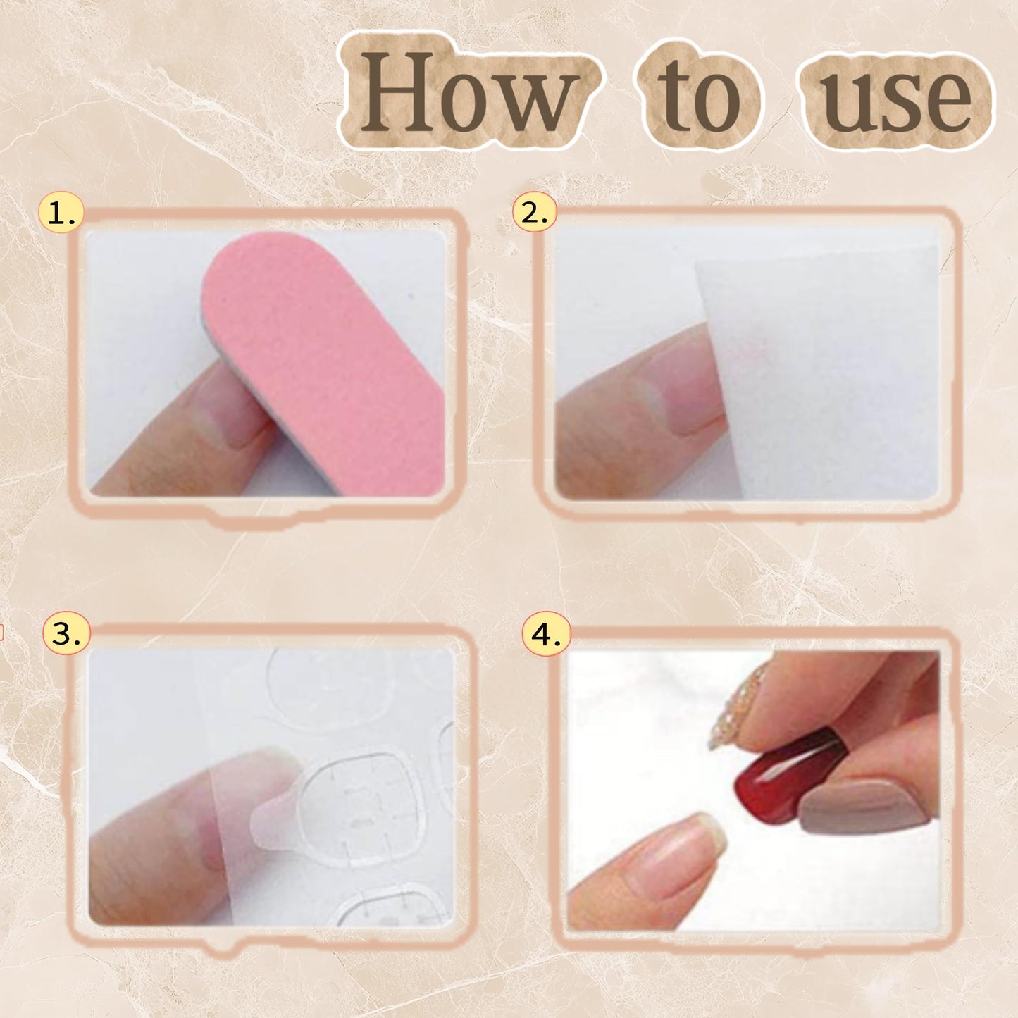 C.Z.Z.T.T.NAILS [24 Pack]Press On Nails, Blue&Pink Frosted Ombre Butterfly Wearers with Jelly Glue| Lusion Wings with Fingertips Concertos Day and Night Double Gradient Aesthetics