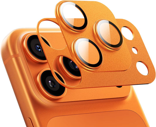 17 6.9'', 2 Pack, MAGIC JOHN for iPhone Pro Max Camera Lens Protector HD Clear, Magnetic Tempered-Glass Lens Film