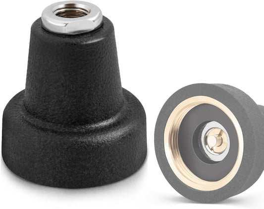 Anina 3/8 24 NMO to X Thread Adapter Antenna Mount for CB Ham Two Way Amateur Radio Antenna Brass Center Contact Low