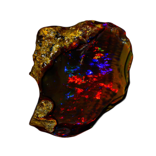 233 Ct Natural Ethiopian Opal Rough | Raw Welo Gemstone 55x50 mm KR45-3