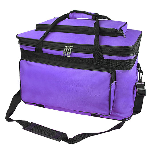 Large Capacity Art Supply Storage Bag with Straps, Waterproof Art Craft Drawing Supplies Storage Tote Bag Portable Travel Bag