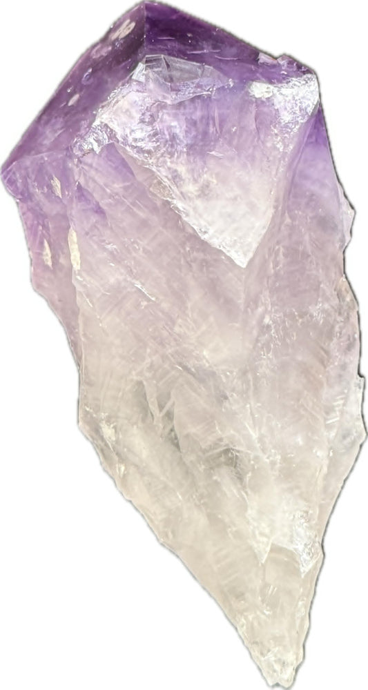 GAF TREASURES XL Raw Amethyst Point 3-4"- Natural Amethyst Healing Stone for Meditation, Energy Work & Home Decor (0.5-1 lb)