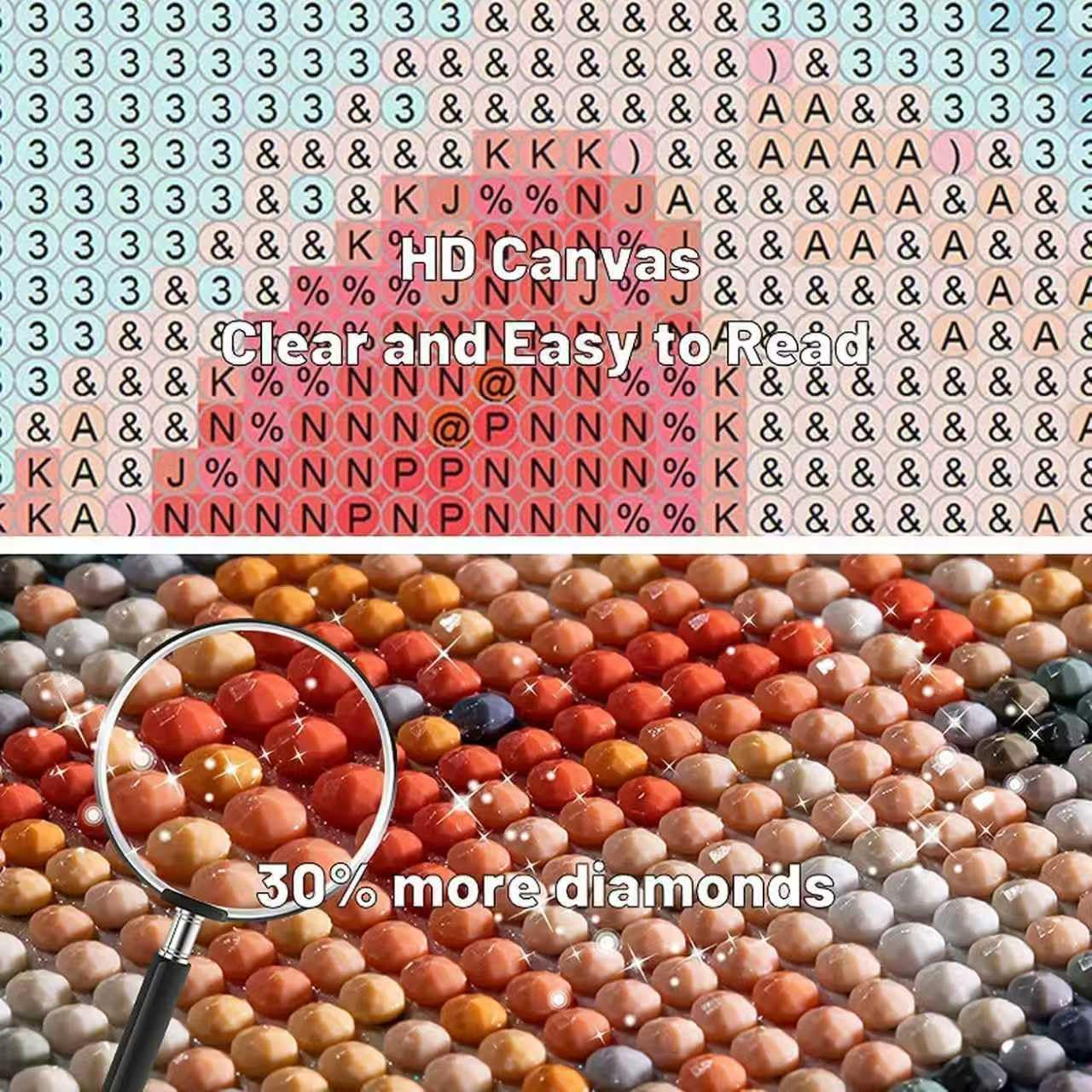 6 Pack Pink Diamond Art Kits for Adults,Disco Marine Animals Diamond Painting Kits for Adults Beginner,5D DIY Round Full Drill Gem Crystal Art,Adults Paint by Diamonds Dots for Home Wall Decor 12x12in