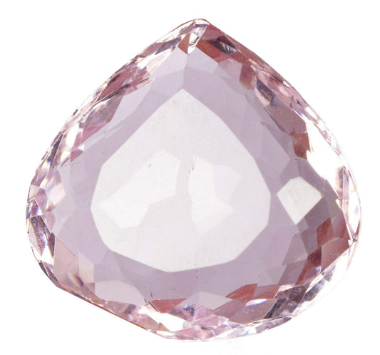 GEMHUB Loose Gemstones For Jewelry Making Baby Pink Topaz Gemstone 97.50 Ct. Pear Shaped Crystals And Stones