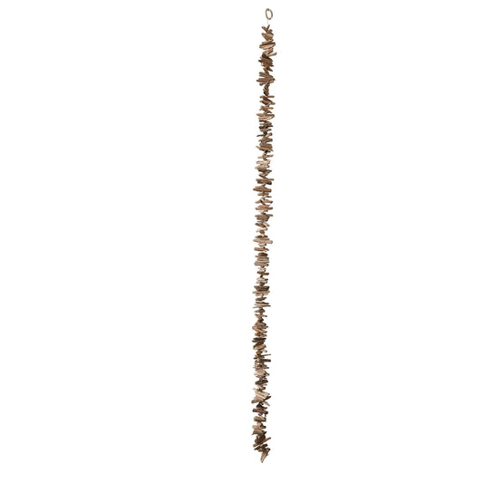 Creative Co-Op 70" Natural Driftwood Garland,Brown