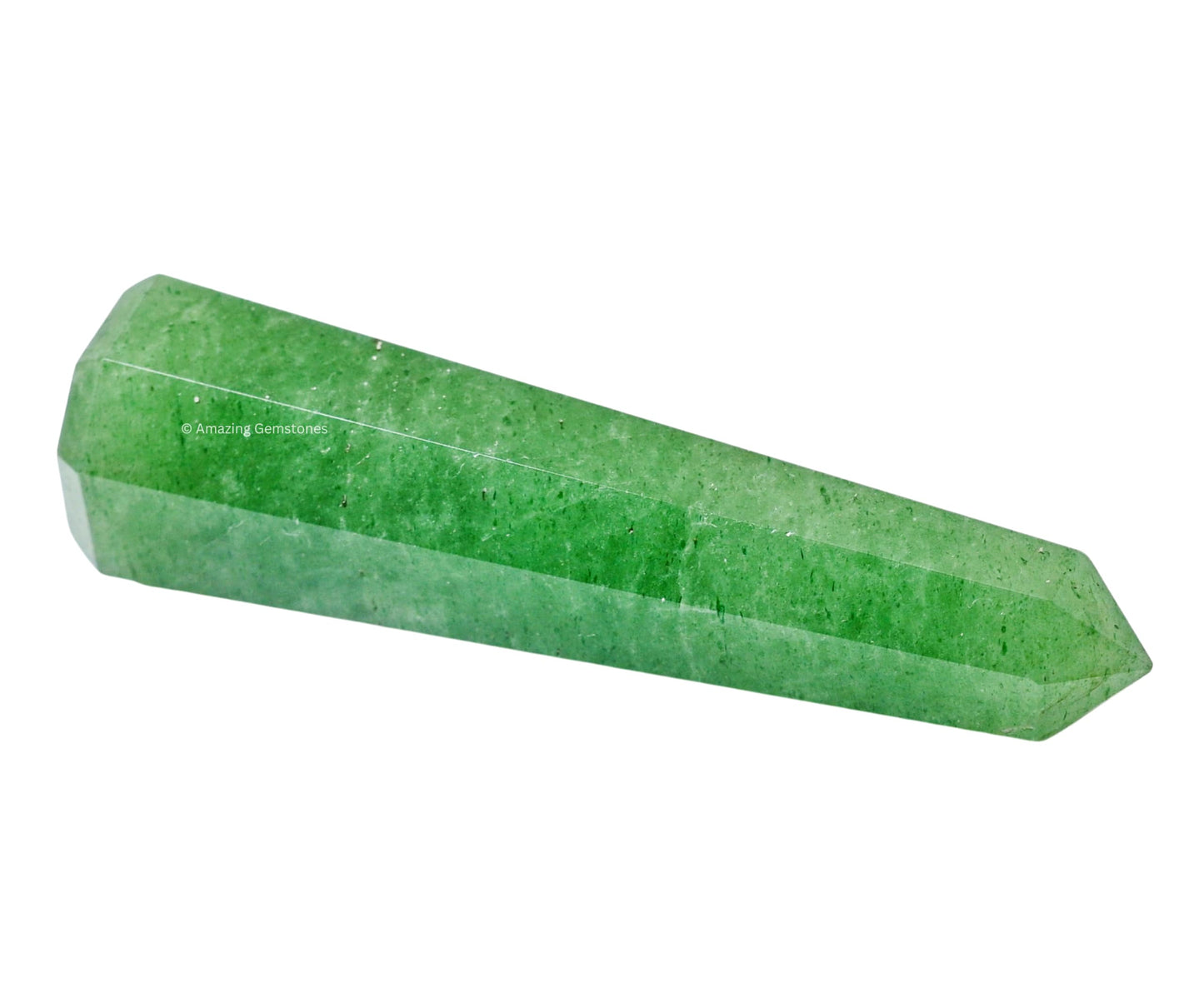 Amazing Gemstone Green Strawberry Quartz Crystal Towers - Natural Healing Crystal Point Obelisk for Reiki Healing and Crystal Grid (3" to 4" INCH)