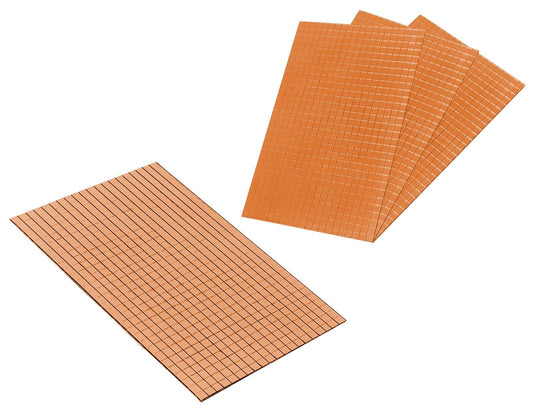 12000pcs Self-Adhesive Mirror Mosaic Tiles Mirror Tiling Xmas DIY Decoration 5x5mm (Orange)