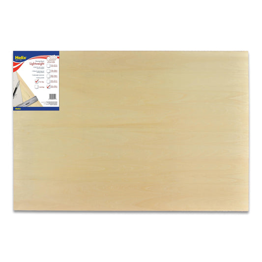 Maped - Helix Wooden Lightweight Drawing Board 24 x 36 Inch - Students and Artists - Sketching Outdoors - Lightweight Portability - Premium All-Wooden Construction, Sanded Basswood, Air-Tite core