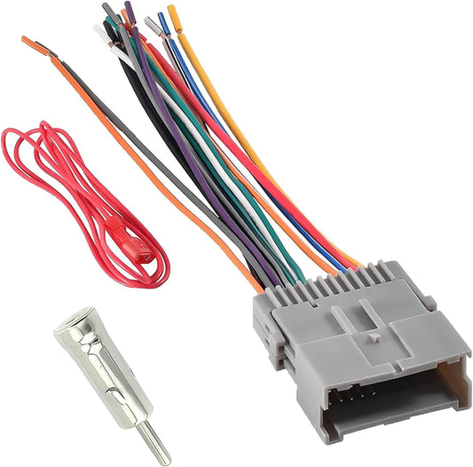 Zeathery Hummer Speaker Wiring Harness Radio Wiring Harness, Audio CD Player Pigtail, Modification Accessories