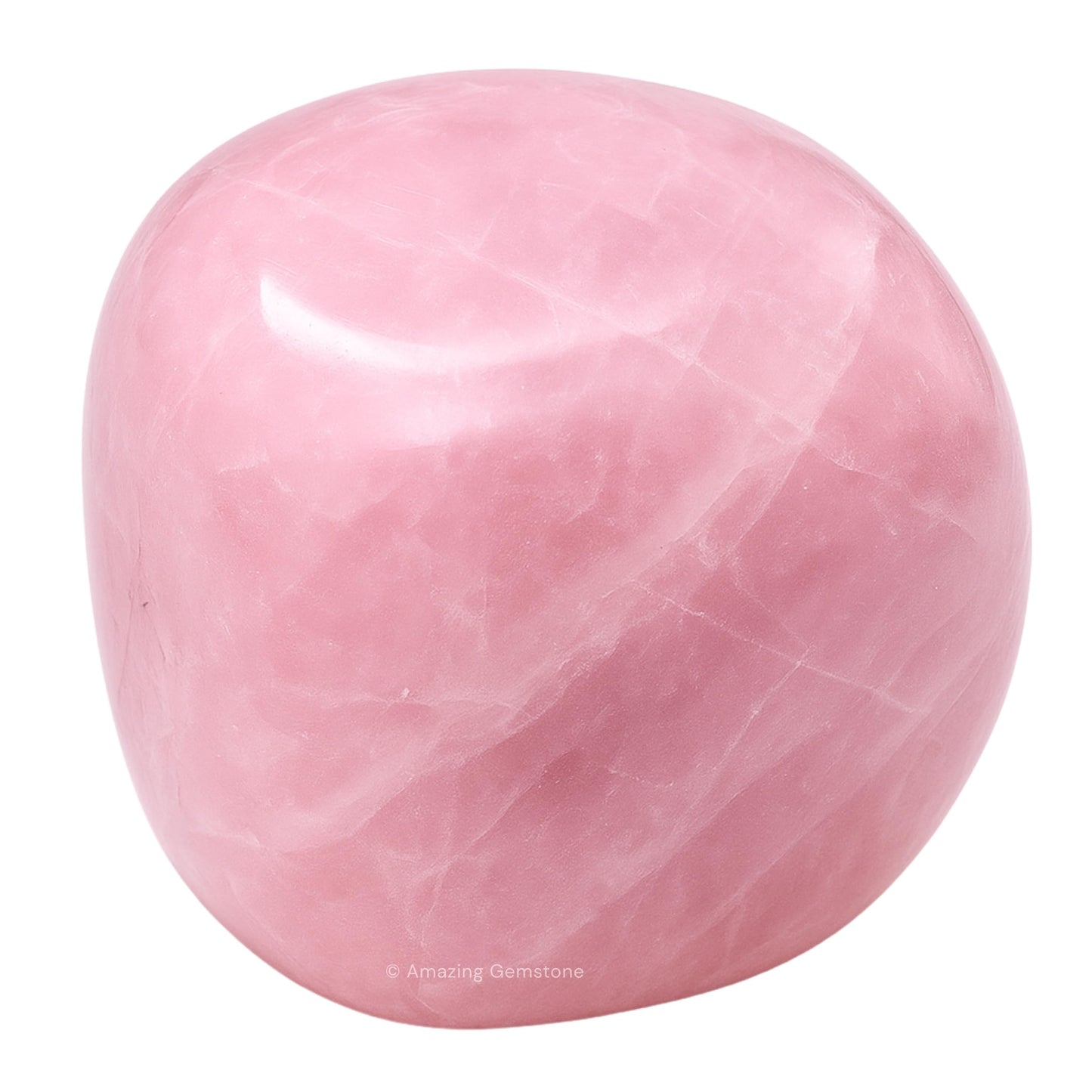 Amazing Gemstone Rose Quartz Crystals and Healing Stones Tumbled - 1 oz Rose Quartz Stone Gem Stones, Natural Healing Stones for Energy Balance, Stress Relief - Premium Polished Gems Rocks