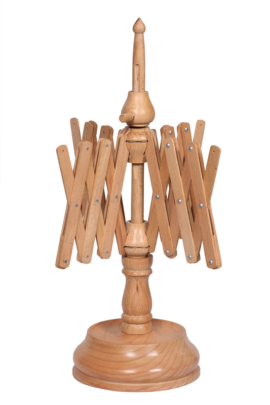 Handcrafted Jumbo Rosewood Yarn Winder & Swift Set – Large Capacity Wooden Ball Winder for Knitting & Crocheting, Heavy Duty Tabletop Yarn Swift and Ball Winder