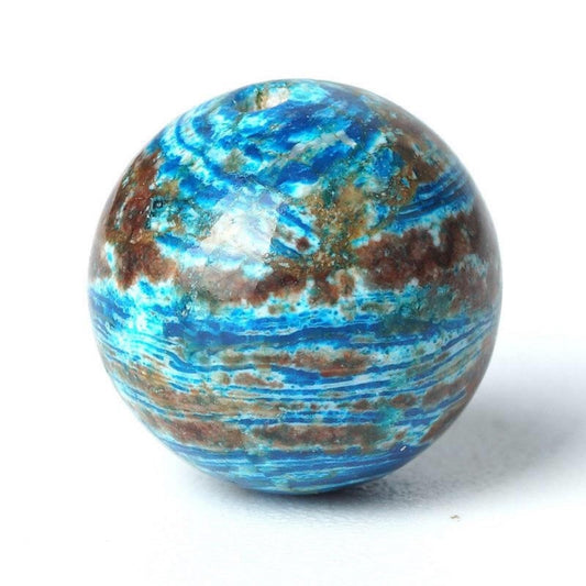 100Pcs Natural Stone 6mm Blue Pattern Agate Round Loose Gemstone Energy Healing Beads Hole Size 1mm DIY Smooth Beads for Bracelet Necklace Earrings Jewelry Making