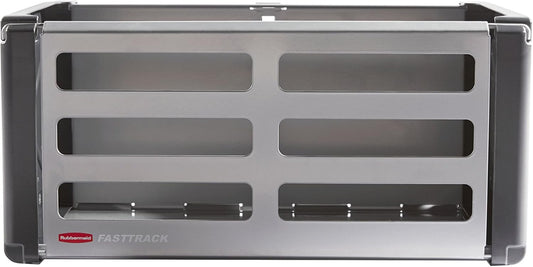 Rubbermaid FastTrack Rail Access Bin - Versatile Garage Organizer for Sports & Gardening Supplies | Durable Storage Solution