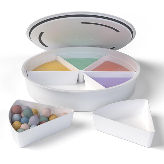 Inspire My Play Sensory Bin with Lid and Removable Storage Inserts - Sensory Bins for Toddler Crafts - Kids Sensory Toys for Autistic Children - Sensory Activities for Toddlers