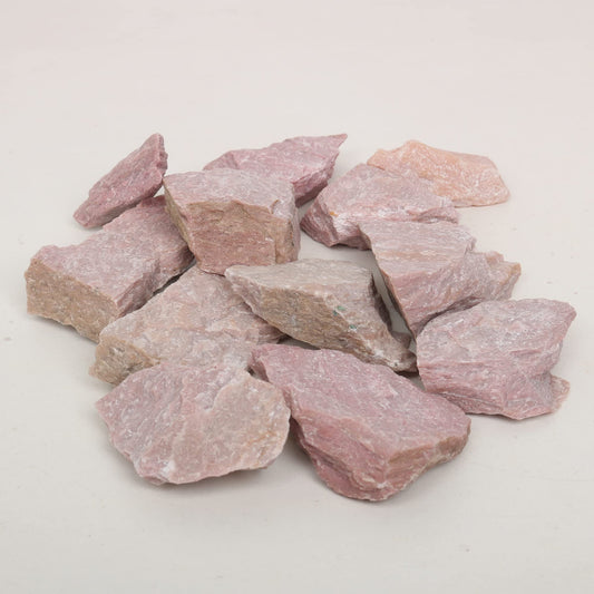 REAL-GEMS Natural Raw Healing Crystals Rough Stones for Tumbling, Cabbing, Polishing, Wire Wrapping, Wicca & Reiki Crystal Healing, Mix Gemstones,7 Chakra (Natural Calcy)