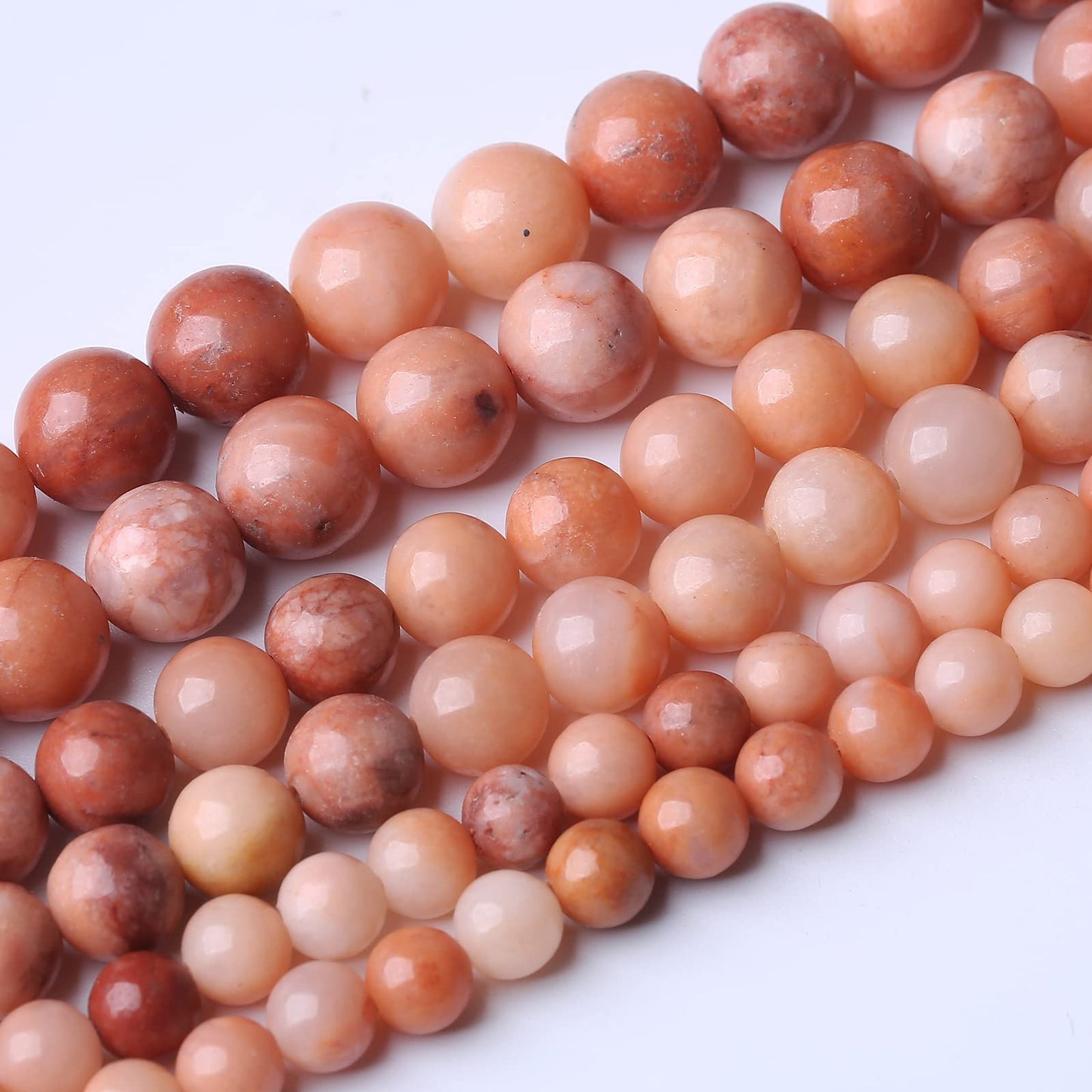 32PCS 12MM Natural Pink Aventurine Stone Beads Energy Healing Beads for DIY Jewelry Bracelet Necklace Making for Jewelry Making15Inch