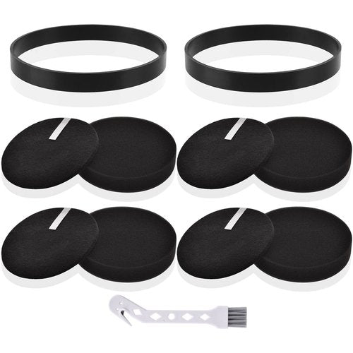 Anewise Filter and Belt Replacement for Bissell 2258 2492 2252 2254 2489 2486 2260 for Cleanview Powerlifter Swivel Rewind Pet Vacuum Cleaner, 2+4 Pack, Compare to Part #3031120, 1608225 & 1601972