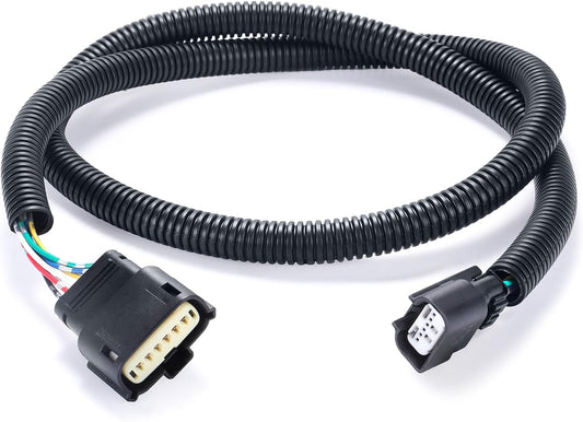 Amumu 2013-2016 F250 F350 F450 F550 Rear View Back Up Camera Wiring Harness Compatible with Ford Super Duty Trucks