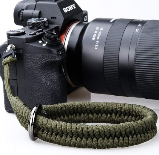 AQAREA Quick Release Wrist Strap for DSLR and Mirrorless Cameras - Green