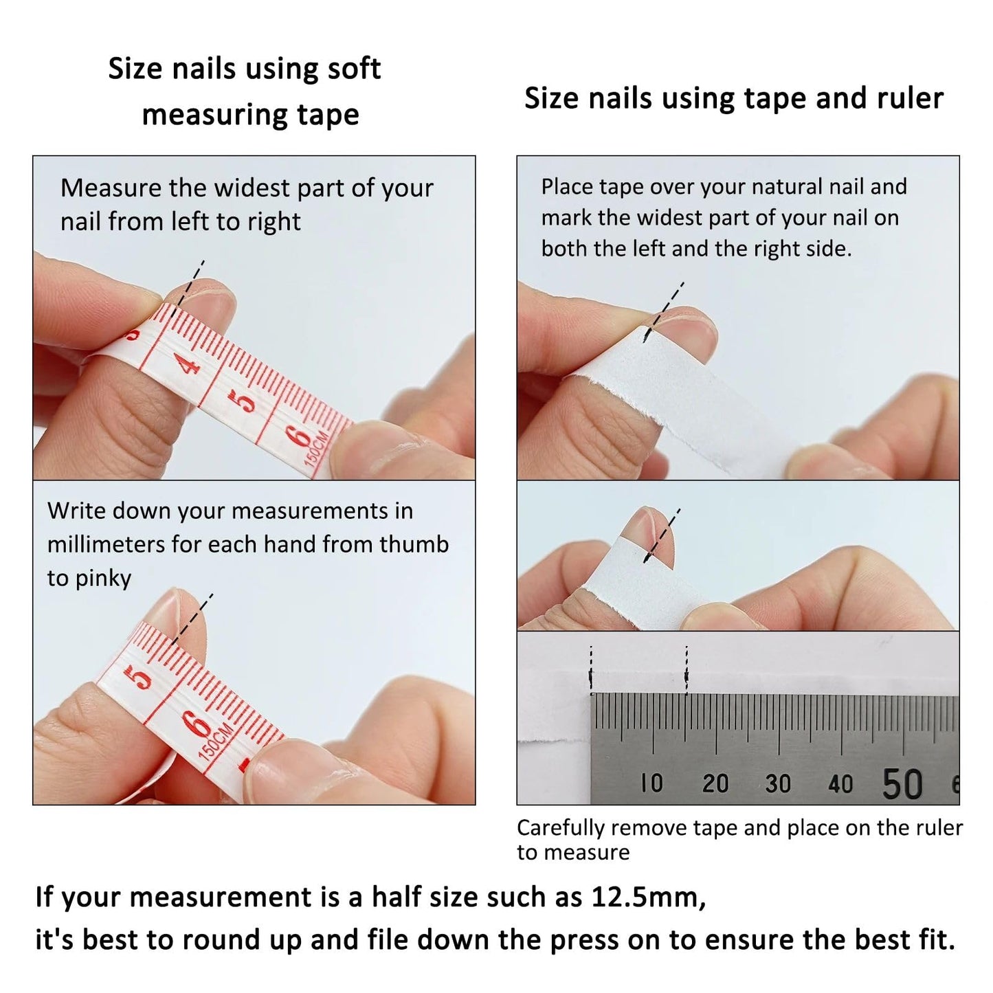 Halloween Press on Nails Short Fake Nails with Ghost Bat Design Almond Nails Glitter False Nails Halloween Full Cover Cute Stick on Nail for Woman Tool Kit Nail 10pcs (MT-151-L)