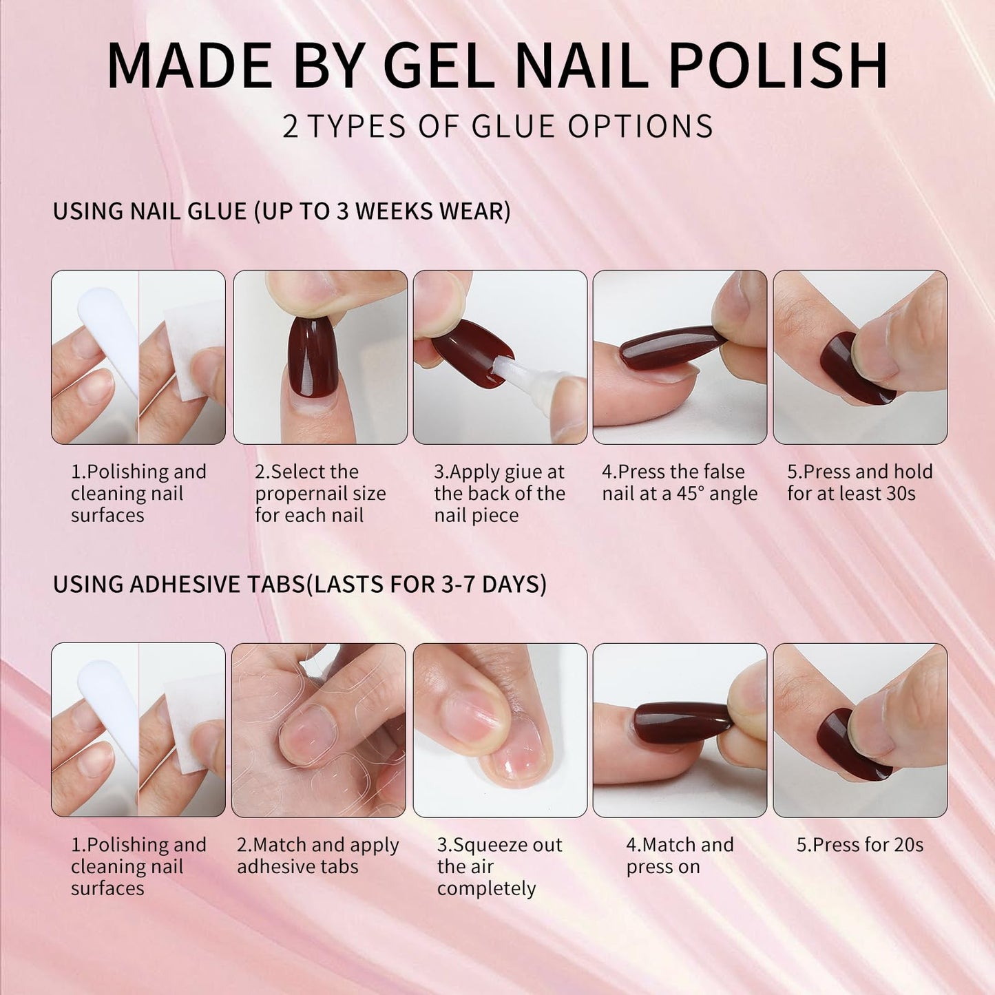 Dark Green Cat Eyes Press On Nails,12 Sizes - 24 Pcs Soft Gel Green Medium Coffin Fake Nails Kit with Nail Glue, Natural Reusable Stick On False Nails for Women and Girls SK0998