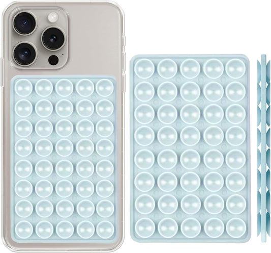ALiHAN Silicone Suction Cup Phone Case Adhesive Mount, Double Sided, Hands-Free Phone Accessories Holder Grip