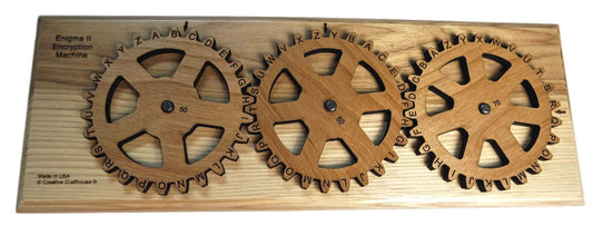 Escape Room Prop - Enigma II Encryption Machine Size Size Small - Encode and Decode Secret Messages
