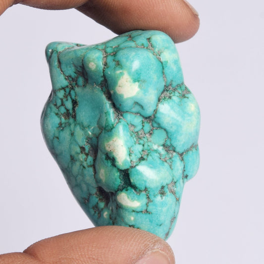 GEMHUB Healing Crystal Turquoise Approximate 540.50 Ct Egl Certified Turquoise, Rough Blue Turquoise, Natural Raw Turquoise, Protective Untreated Gemstone DP-614